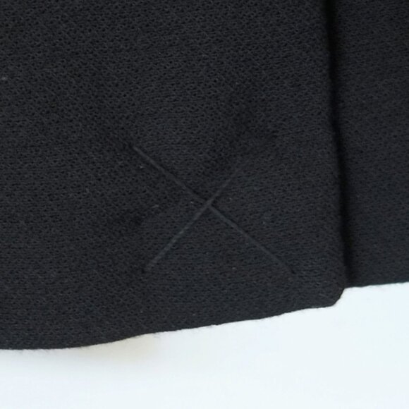 NWOT Anya Hindmarch black wool midi peacoat Sz S - Picture 14 of 14